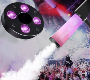 Pistolet Led portatif pour Dj, effets spéciaux, Machine à Jet Rgb, scène, CO2, brouillard, colonne de gaz