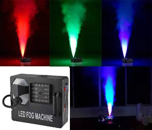 Machine à effets de scène, colonne d'air LED RGB 1500W DJ, Machine à brouillard, offre spéciale