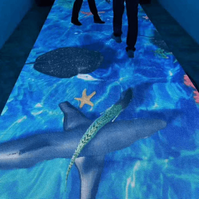 Plancher vidéo HD graphique extérieur