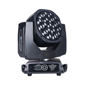 Faisceau à tête mobile Led 19x15w, lumière K10 Rgbw, grands yeux, Zoom, œil d'abeille