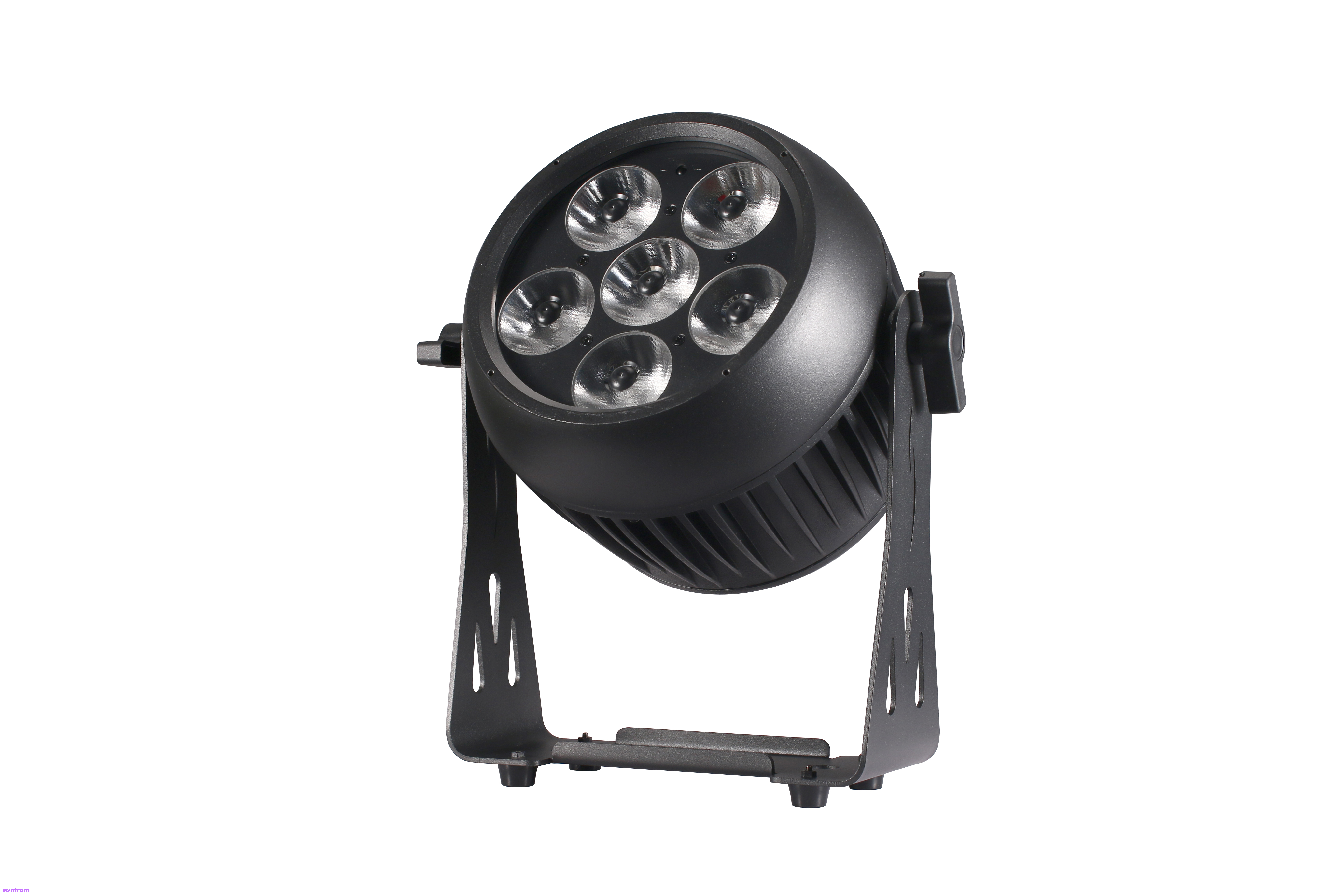 Lumière sans fil imperméable de pair de batterie de Uplight LED 6x15W IP65